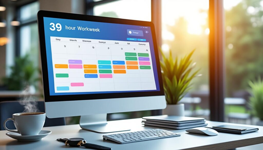 découvrez comment calculer et répartir efficacement vos 39 heures de travail hebdomadaire sur 5 jours pour une organisation optimale de votre temps.