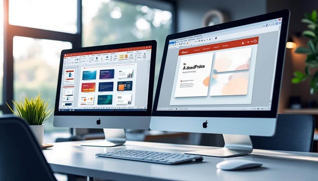 découvrez deux logiciels efficaces pour créer facilement des diaporamas de présentation professionnels et captivants.