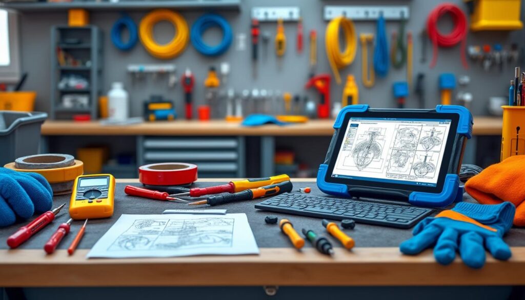 découvrez notre guide complet des outils essentiels sur mon-club-elec.fr, spécialement conçu pour les électriciens professionnels souhaitant optimiser leur travail.