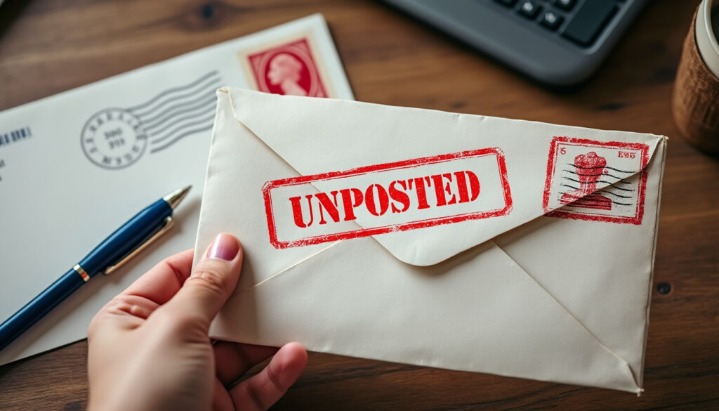 découvrez ce qu'est une enveloppe non affranchie, les risques associés à son envoi et les solutions pratiques pour éviter les problèmes postaux.