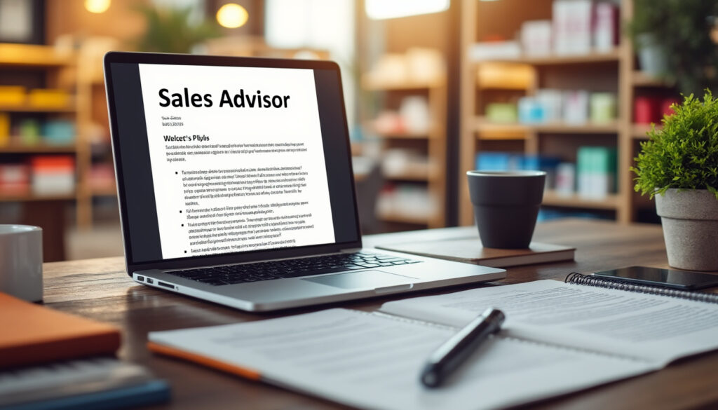 découvrez notre modèle de lettre de motivation pour conseiller de vente, accompagné de conseils efficaces pour réussir votre candidature et convaincre les recruteurs.