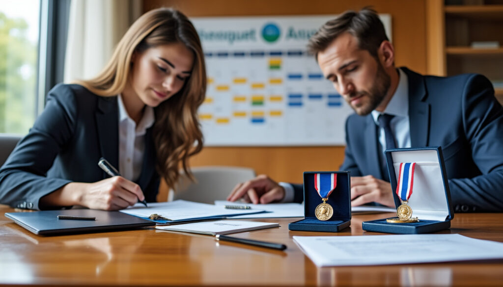 découvrez si vous pouvez demander deux médailles du travail simultanément, ainsi que les règles et conditions à suivre pour faire votre demande correctement.