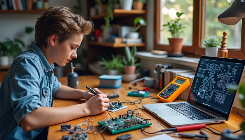 découvrez mon club elec, votre guide complet pour apprendre l’électronique facilement, avec des tutoriels clairs, des conseils pratiques et des projets passionnants pour tous niveaux.