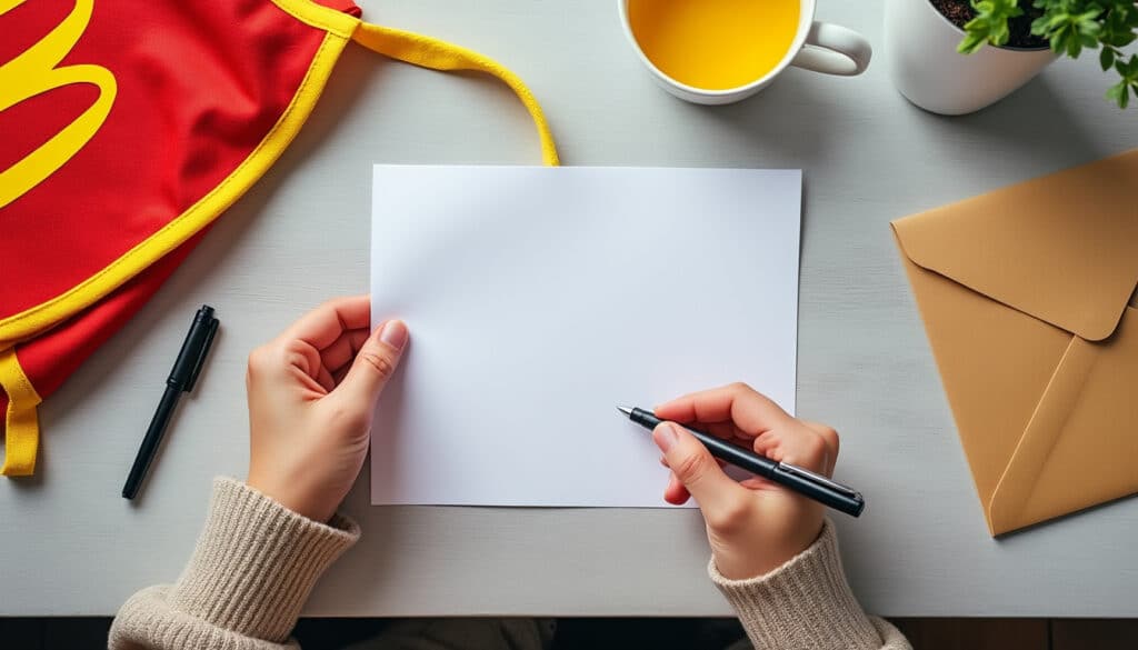 découvrez un modèle simple de lettre de démission pour mcdo et nos conseils pratiques pour rédiger votre courrier et quitter votre emploi sereinement.